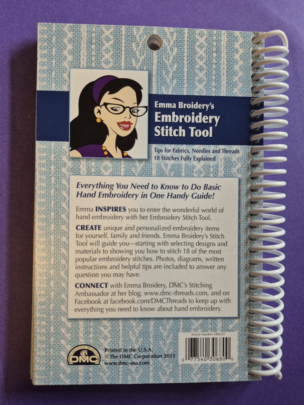 Emma Broidery's Embroidery Stitch Tool Book - Picture 4 of 4